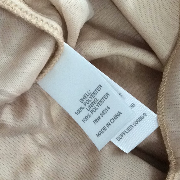 Bisou Bisou Michele Bohbot  Peach Eyelet Dress - Picture 11 of 12